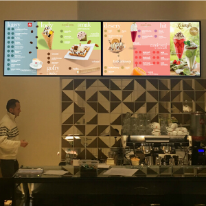 digital menu-board